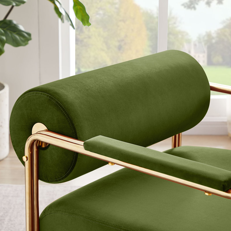 Mercer41 Deighton 30'' Velvet Accent Chair Set of 2 & Reviews Wayfair